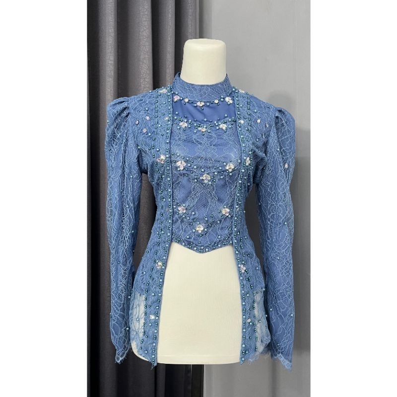 Kebaya Silvy//Kebaya Wisuda//Kebaya Lamaran//Kebaya Modern//Kebaya Hijab