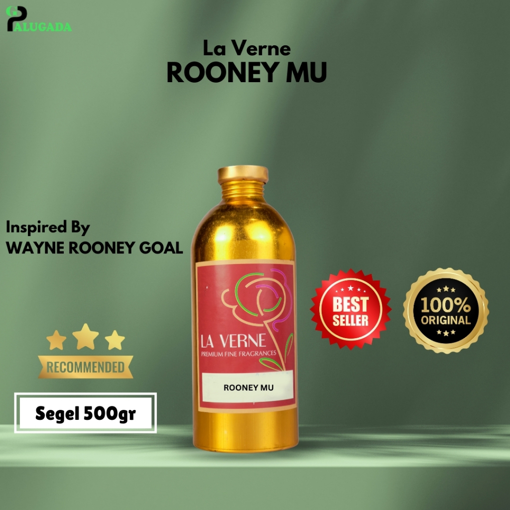Bibit Parfum Murni ROONEY MU L/I / GOAL - WAYNE ROONEY | LA VERNE 500ml SEGEL