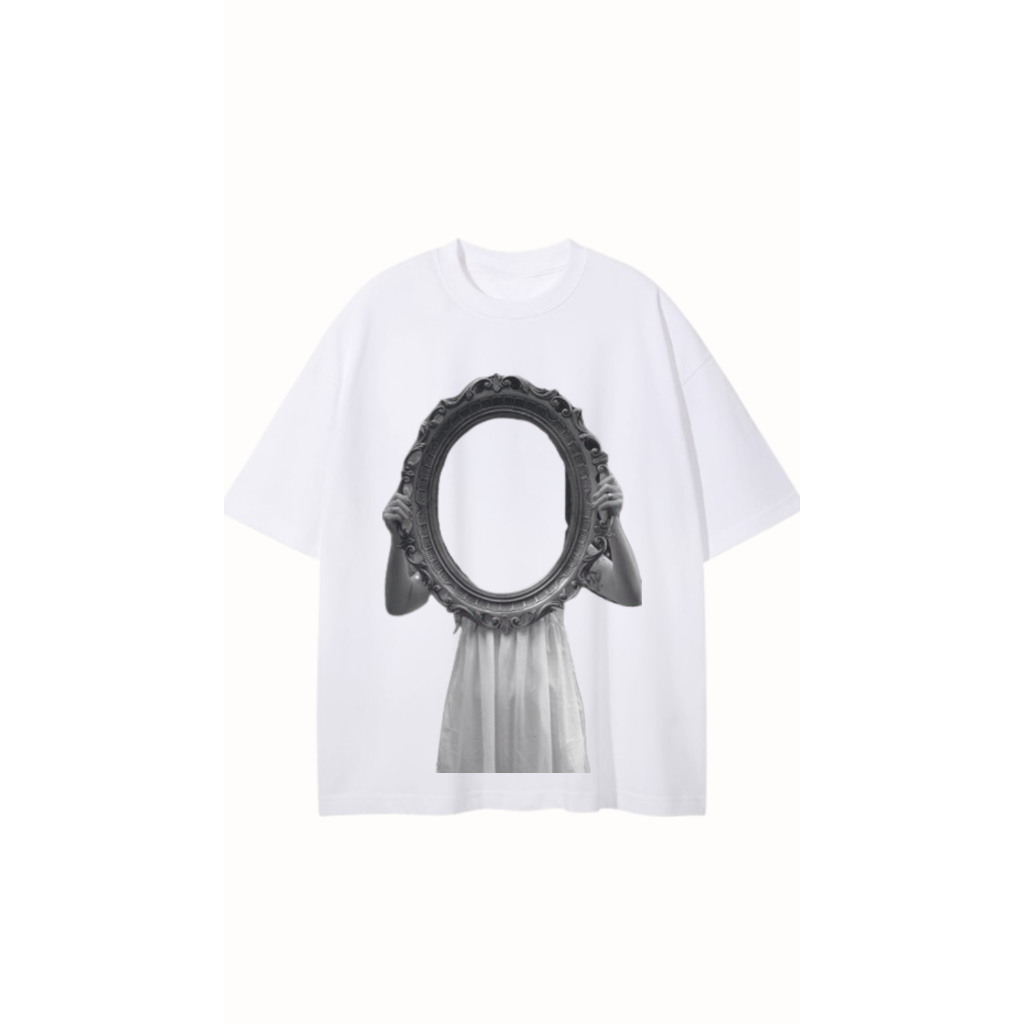 tshirt mirror on face unisex 24s