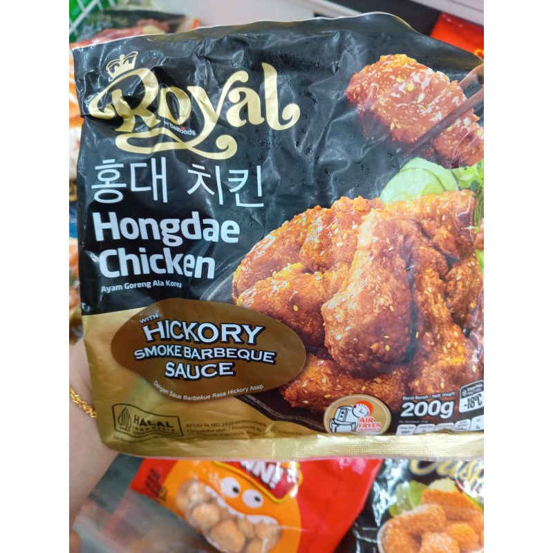

Belfoods Hongdae Chicken with Hickory Barbeque Sauce Ayam Goreng Ala Korea