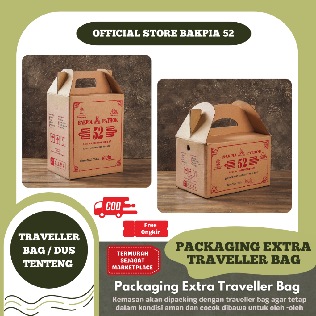 

DUS TENTENG BAKPIA PATHOK [TRAVELLER BAG]
