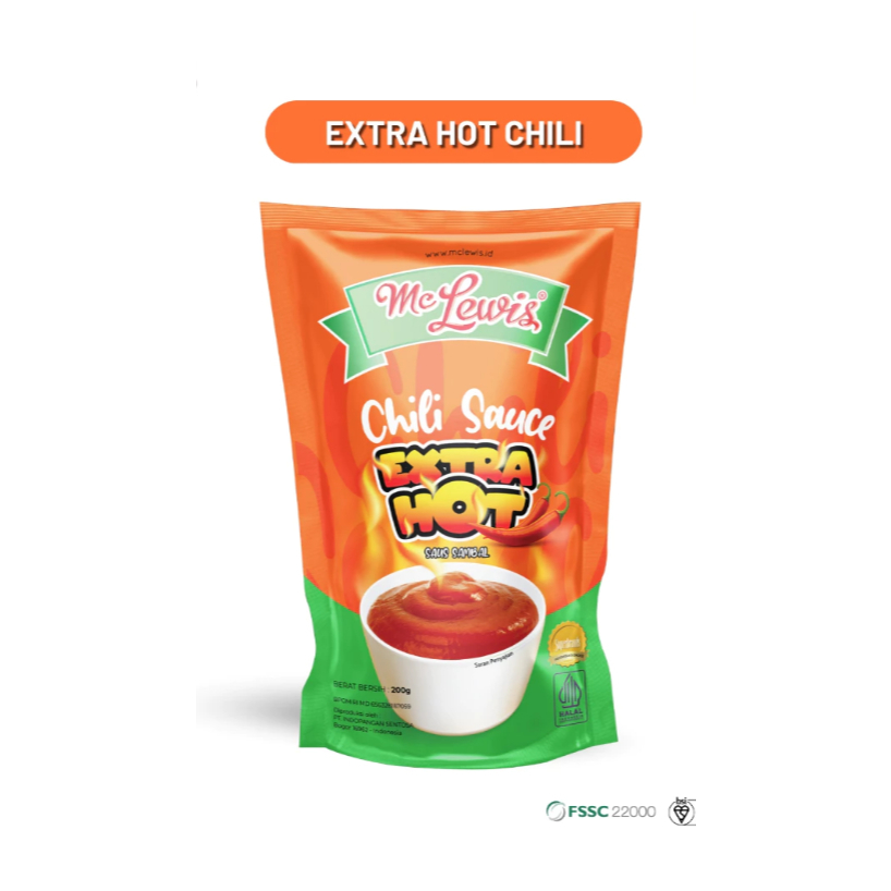 

Saus Cabai 1 Kg Mc. Lewis - Jihaan's Food Medan