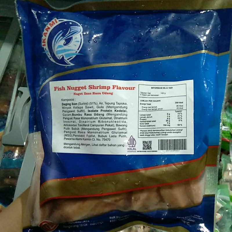 

ikanmi fish nugget 450gr