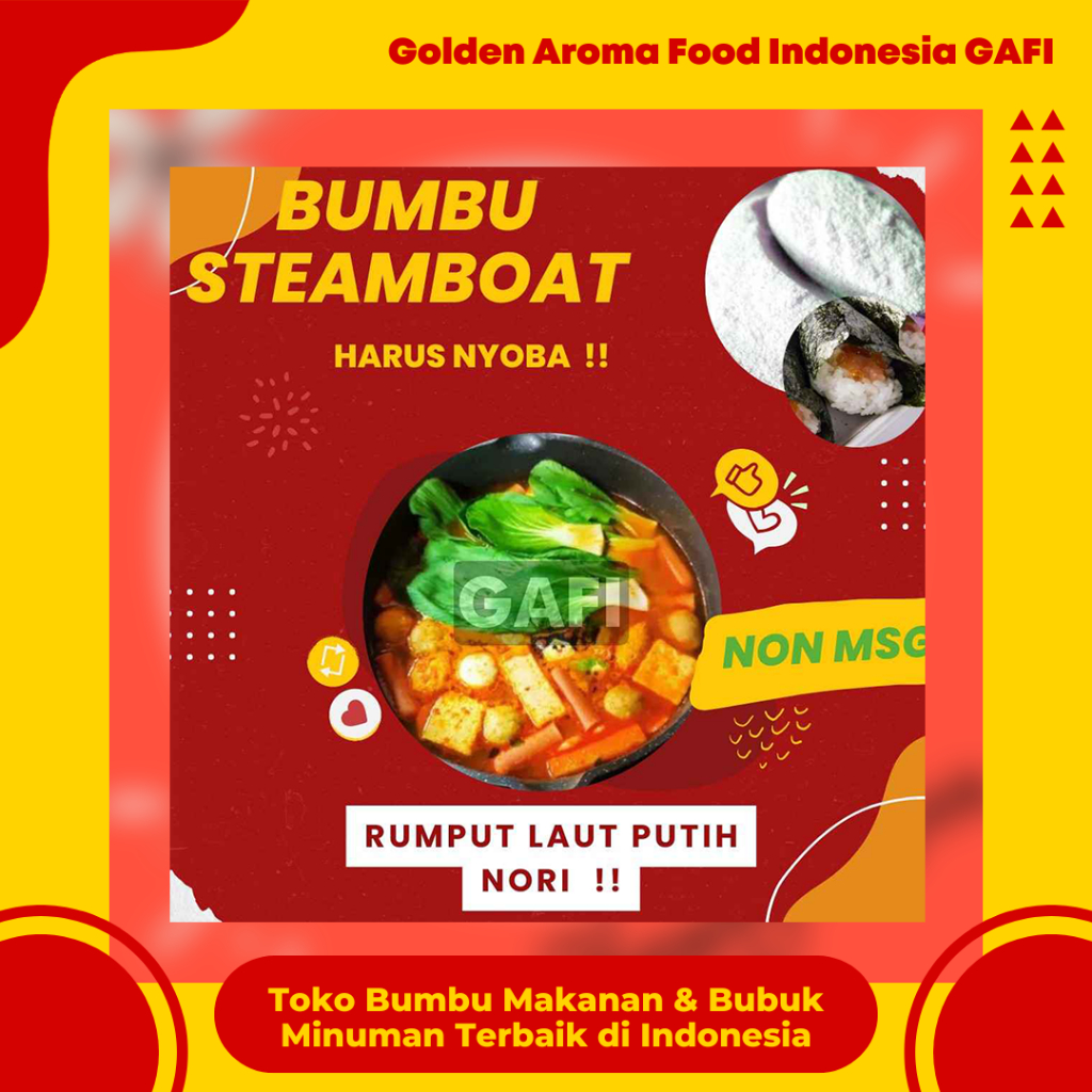 

BUMBU SUKI INSTAN Rumput Laut Putih NORI NON MSG 1 Kg Steamboat Shabu Hotpot Bumbu Instant Tomyum Rasa Rumput Laut Putih NORI NON MSGSuki Steamboat Ramen Bakso Miso Bubuk Steamboot Sukiyaki Grill Bakar Instant Gafi Bumbu Instan
