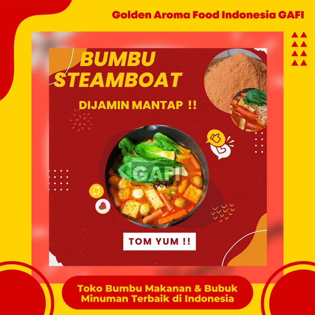 

BUMBU Bubuk SUKI INSTAN Tomyam 1 Kg Steamboat Shabu Hotpot Bumbu Instant Tomyum Suki Steamboat Ramen Bakso Miso Bubuk Bumbu Instan Steamboot Sukiyaki Grill Bakar Instant Gafi Bumbu Instan Murah
