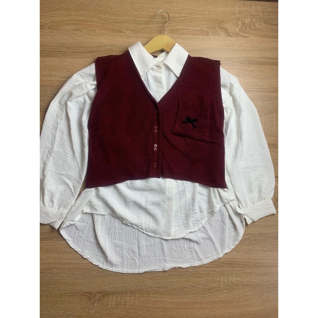 KIMMY VEST / Rompi Rajut Wanita / Vest Knit / Outer Wanita