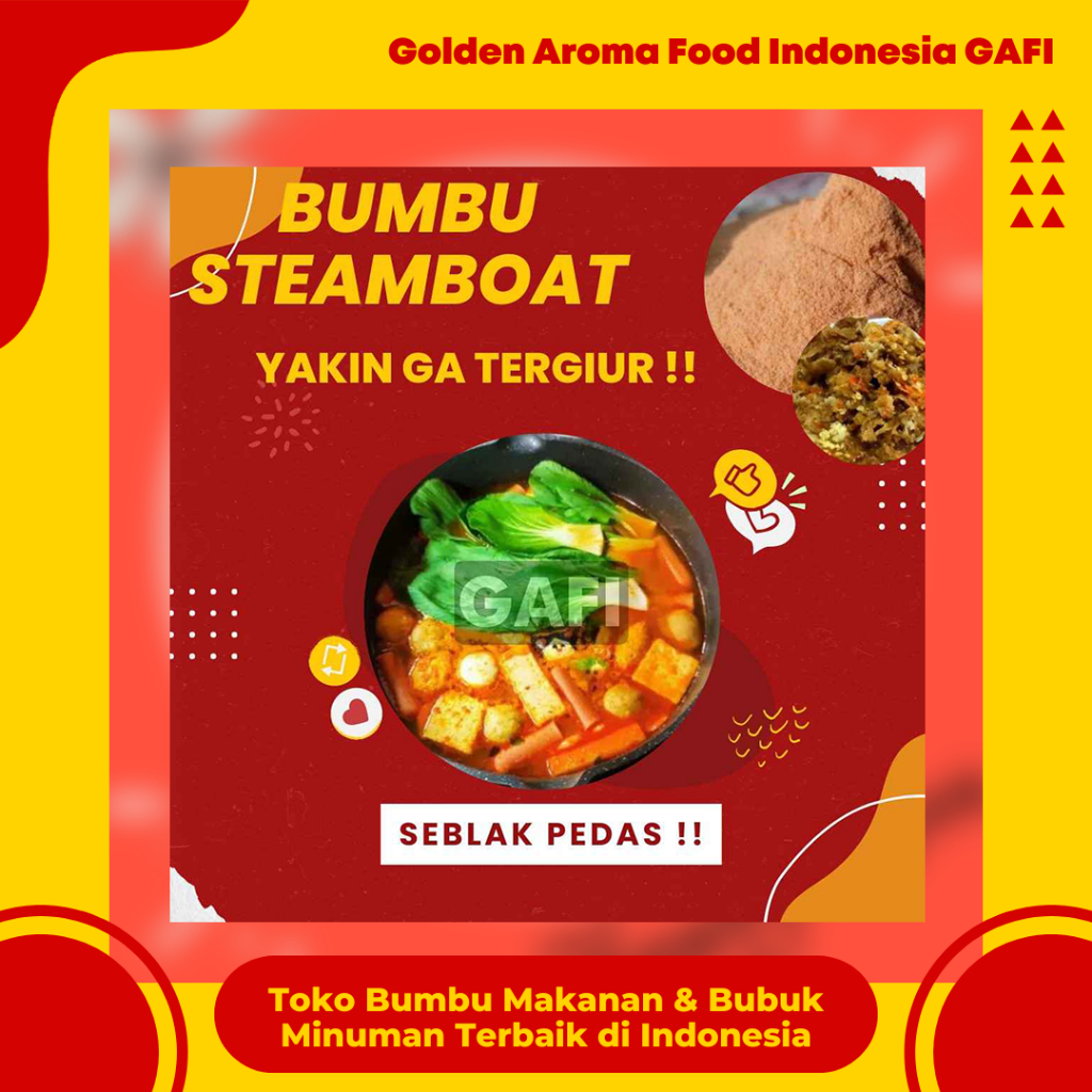 

BUMBU Bubuk SUKI INSTAN Seblak Pedas 1 Kg Steamboat Shabu Hotpot Bumbu Instant Tomyum Suki Steamboat Ramen Bakso Miso Bubuk Bumbu Instan Steamboot Sukiyaki Grill Bakar Instant Gafi Bumbu Instan