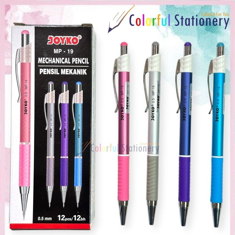 

Pensil Mekanik / Mechanical Pencil MP-19 Joyko 0.5 mm (Pcs)