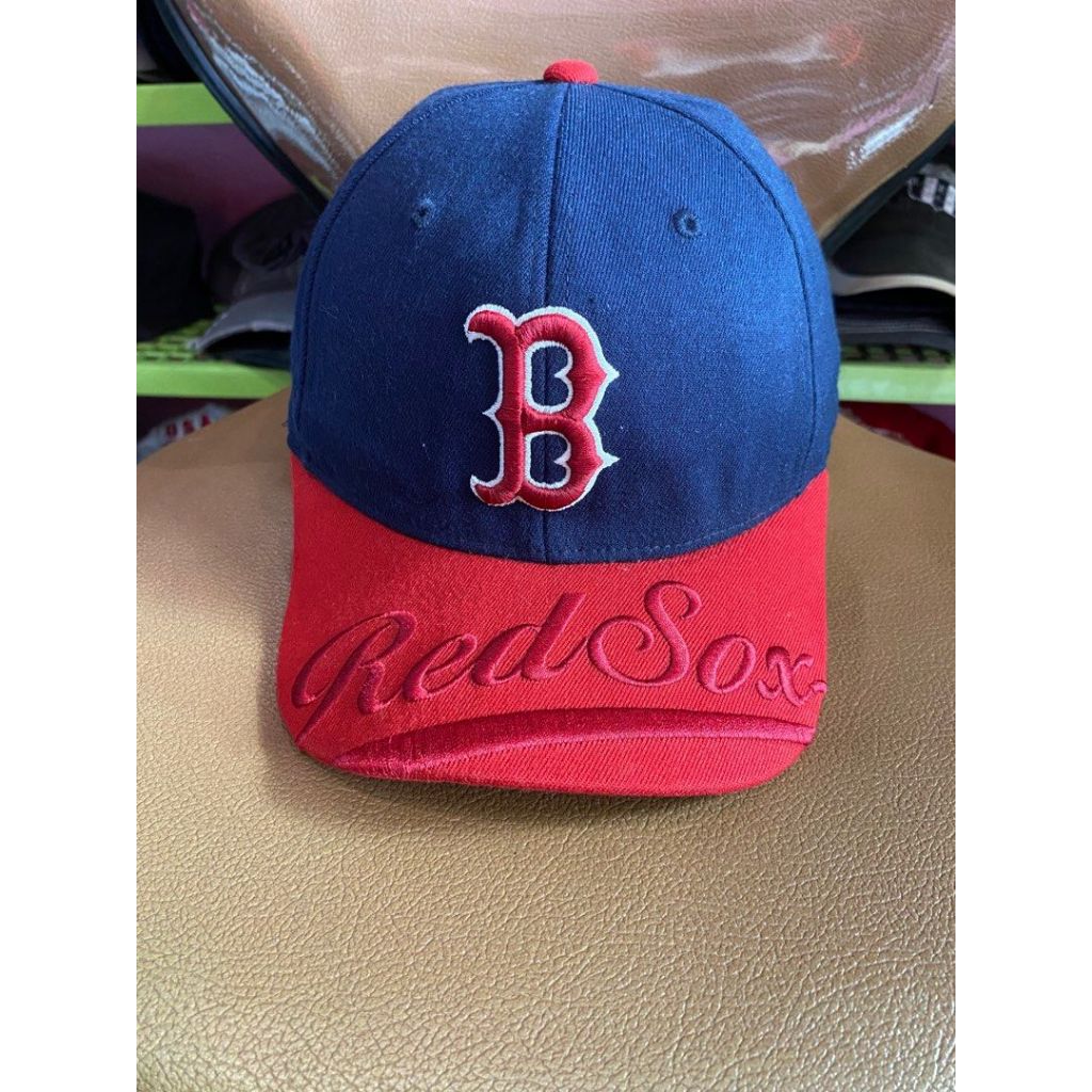 Topi MLB red Sox Original logo B