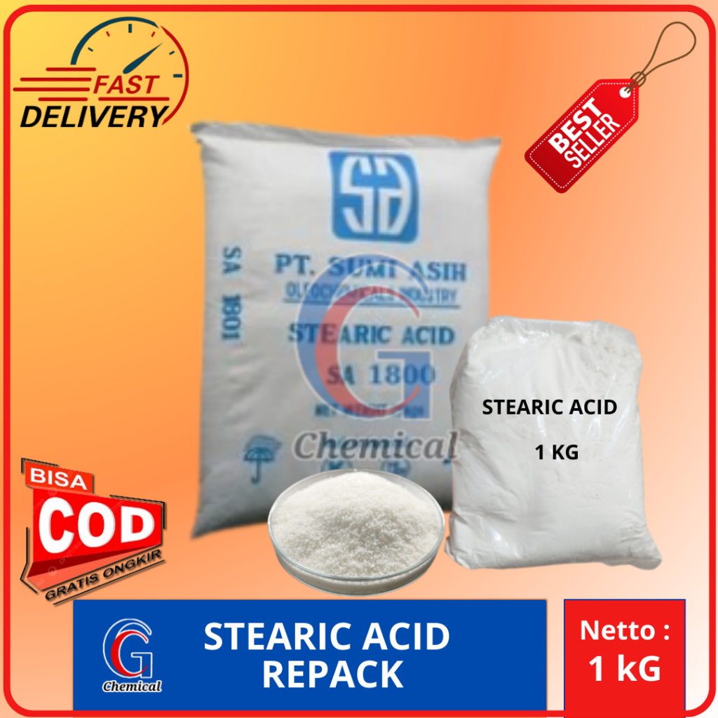 

STA 1840/ STEARIC ACID/ ASAM STEARAT/ REPACK 1KG
