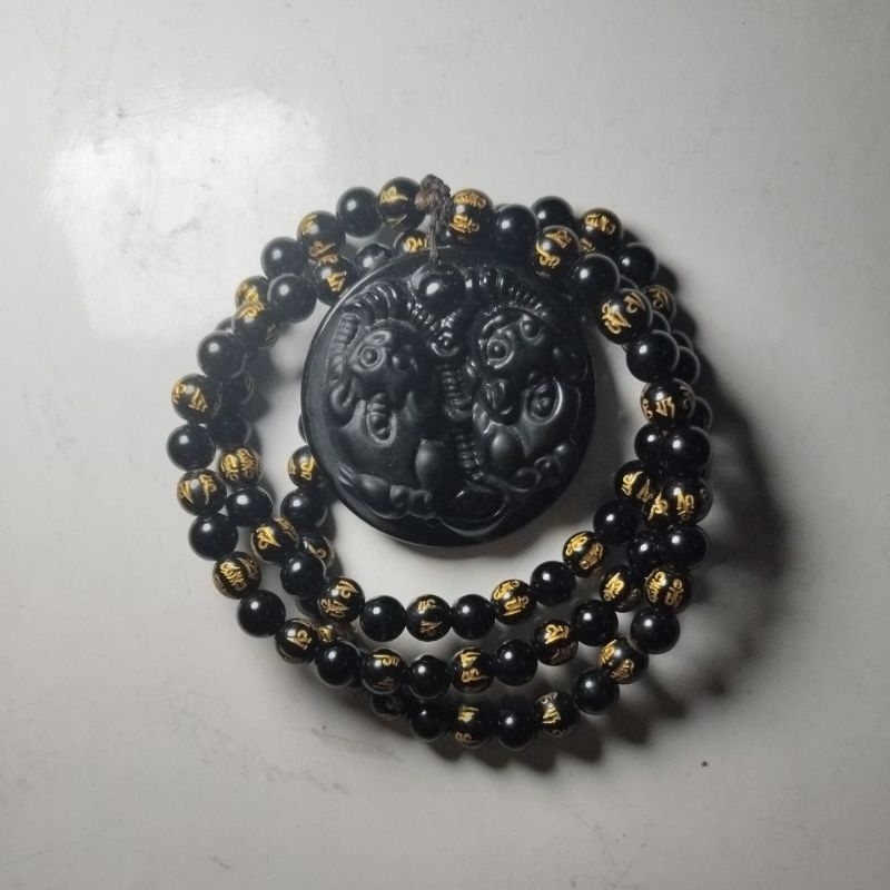 kalung liontin sepasang pixiu