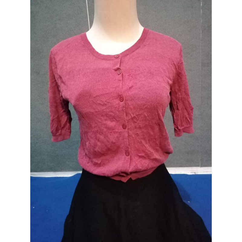 BAJU WANITA / ATASAN WANITA / CARDIGAN / KEMEJA WANITA / RAJUT WANITA /BAJU RAJUT / UNIQLO