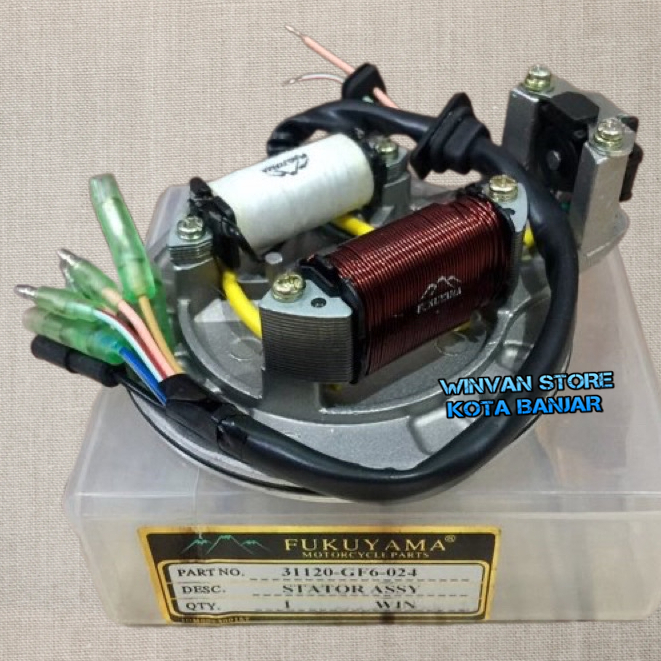 Spul assy Honda WIN spul set + pulser WIN 100