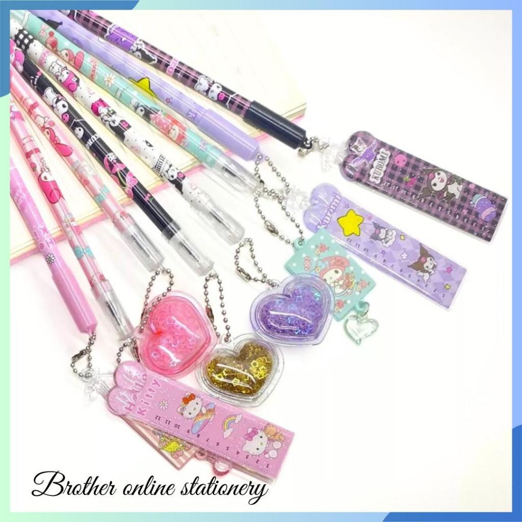 

BOS Pen Gel Gantungan Aksesoris Lucu Unik/Sekolah/Office/Tulis