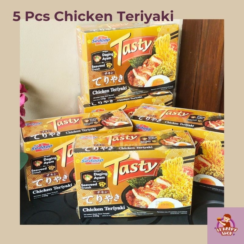 

[Paket isi 5] Sedaap Mie Tasty Chicken Teriyaki 120g