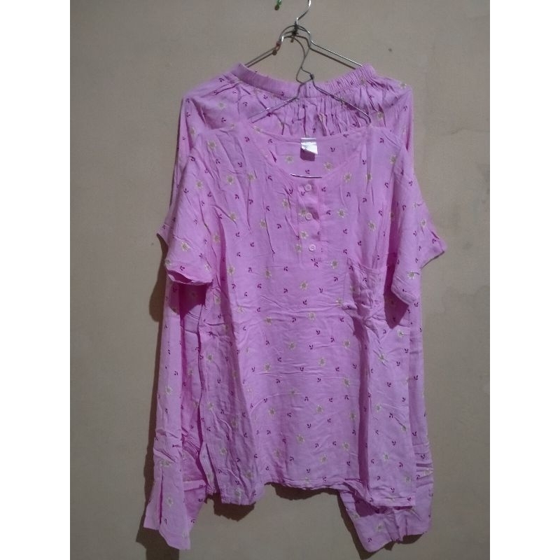 piyama st.yves pink bunga*