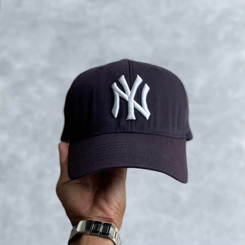 Topi Baseball Cap MLB New York Yankees Adjustable Second Original Import Murah