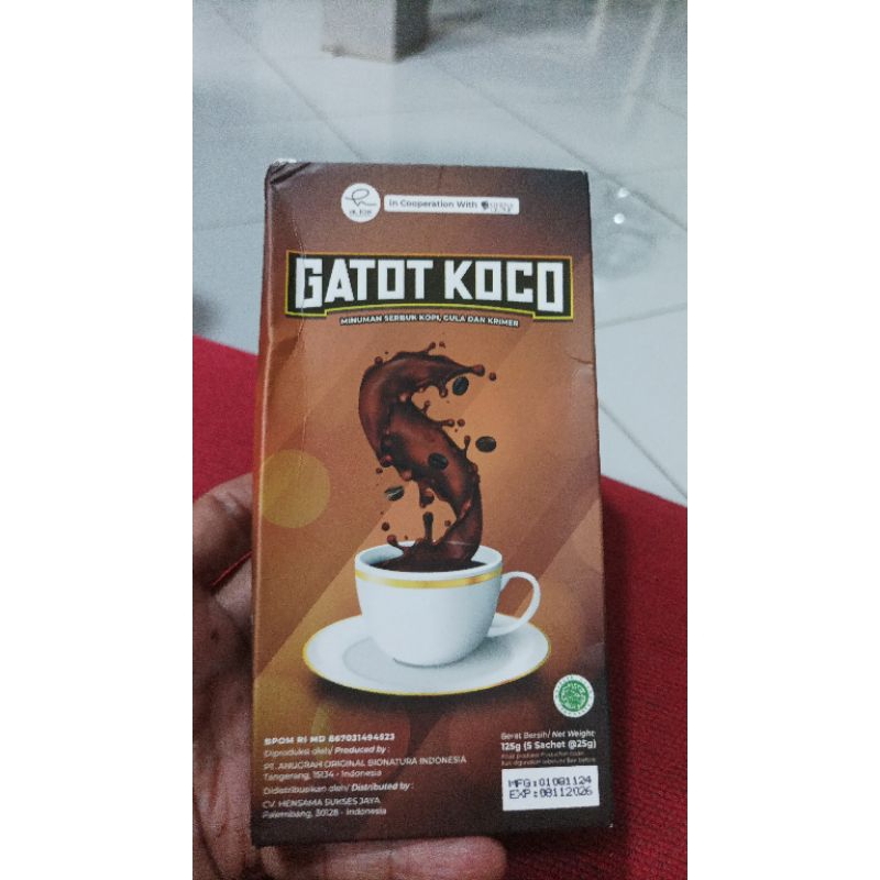 

Kopi Gatot Koco by dr. Richard Lee