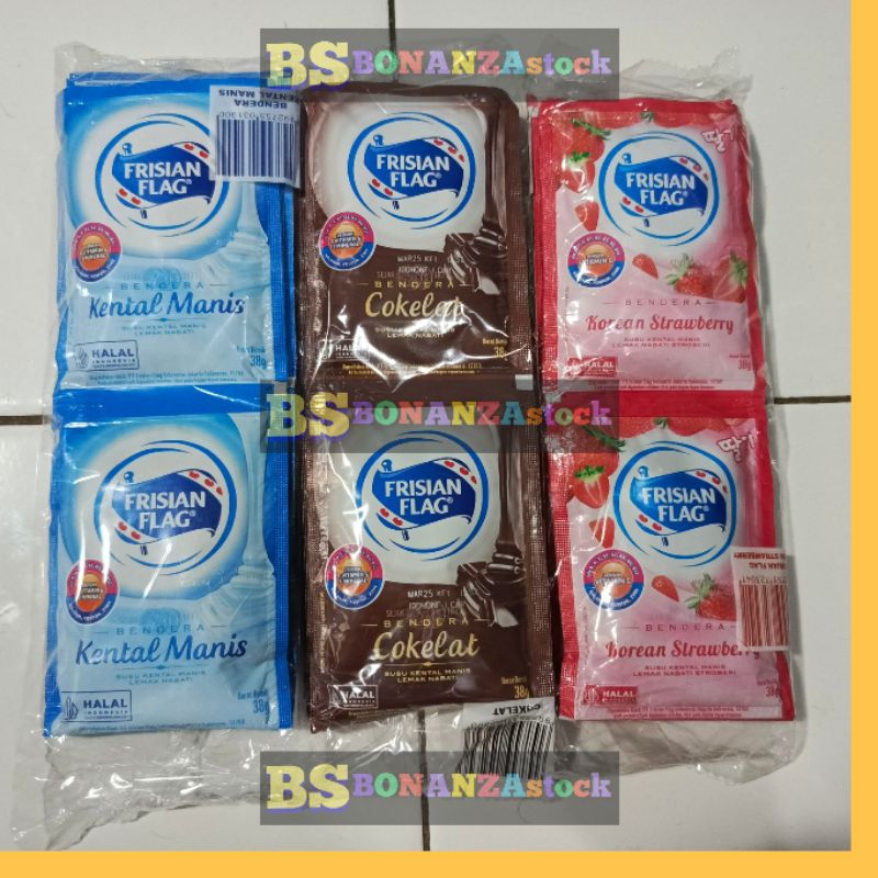 

susu bendera frisian flag sachet