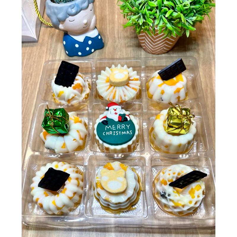 

pudding mini hampers natal