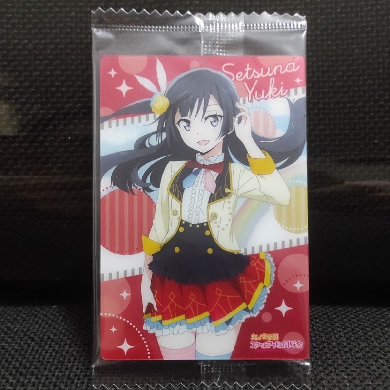 Sealed Kartu Wafer Card Love Live Nijigasaki Yuki Setsuna A Original MIP