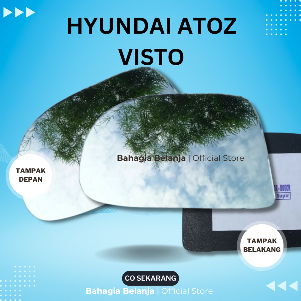 Kaca Spion Kia Visto 2001 &  Hyundai Atoz