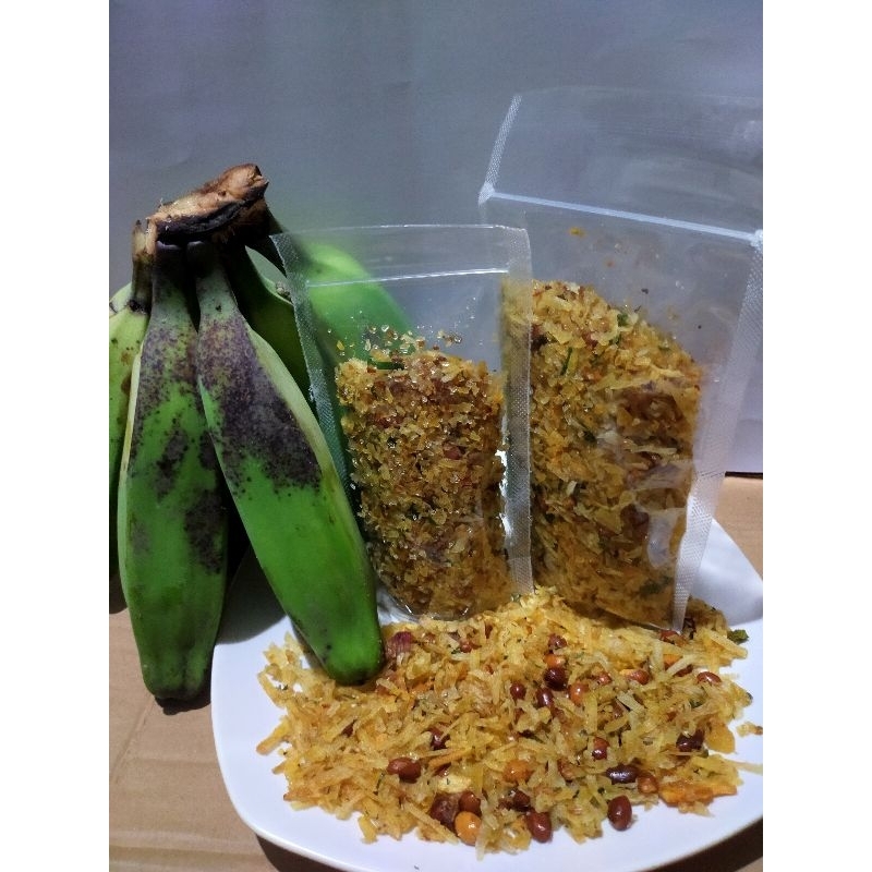 

Serundeng Pisang Ebi