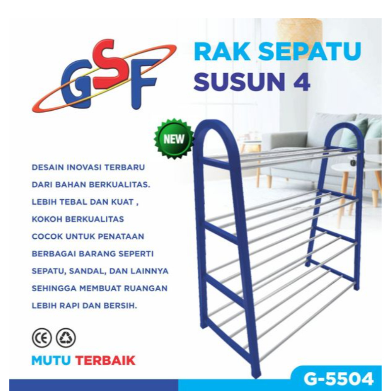 GSF Rak Sepatu Susun 4 5504