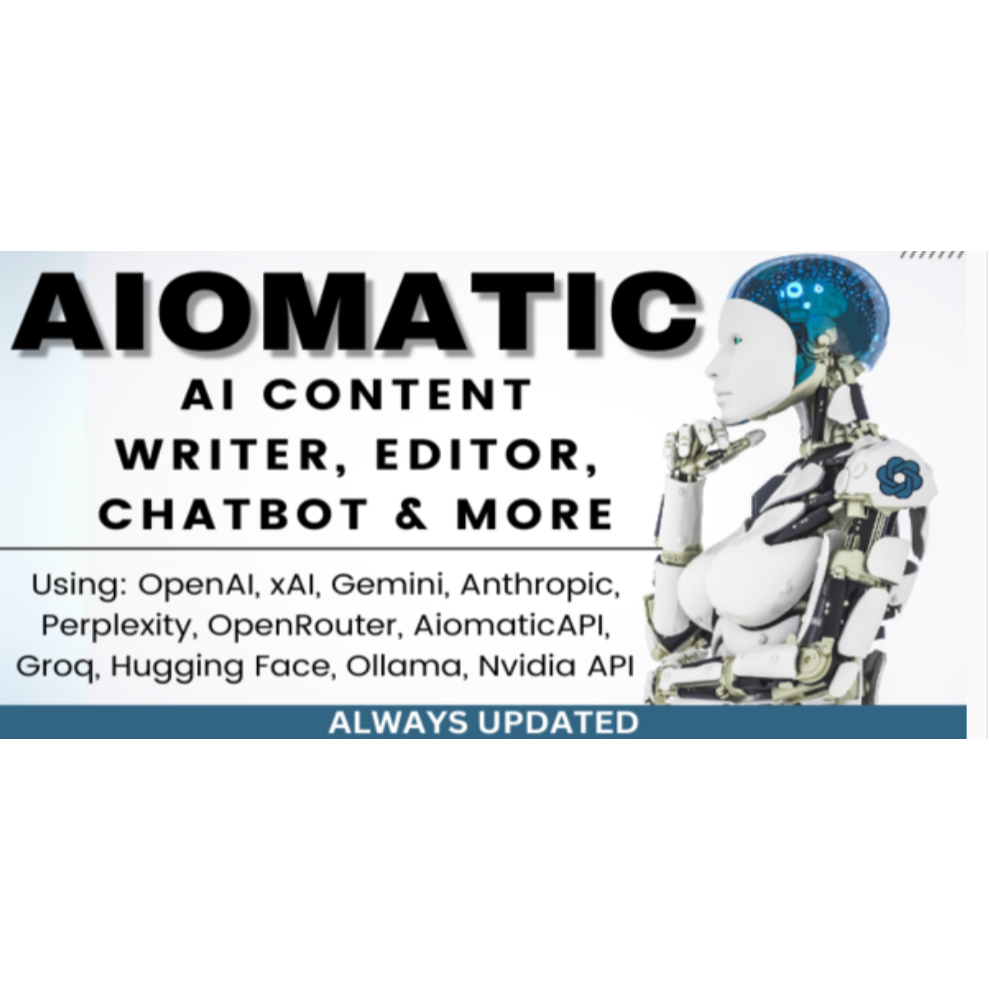 AIOMATIC - AI CONTENT WRITER , EDITOR , CHATBOT & AI TOOLKIT