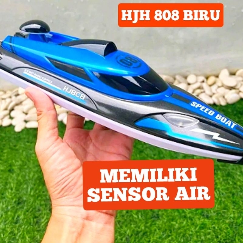 ORIGINAL RC SPEED BOAT 2 KECEPATAN [FREE BATRE REMOT] 2.4GHZ ANTI TENGGELAM BISA MAIN BERSAMA TOYS P