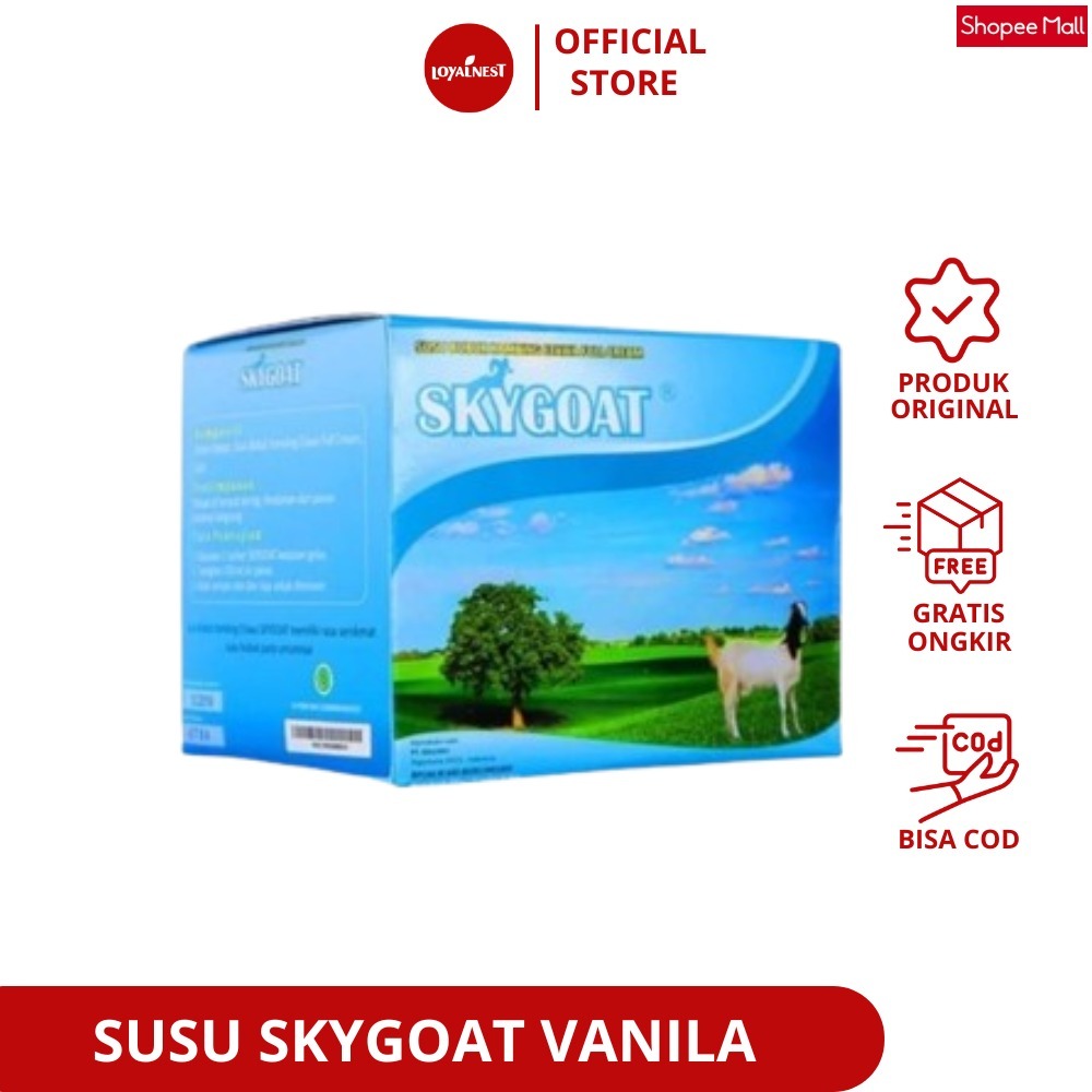 

SKYGOAT / SKY GOAT SUSU KAMBING ETAWA BUBUK FULL CREAM ORIGINAL