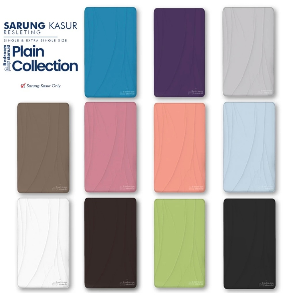 Sarung Kasur Resleting 90x200 Single
