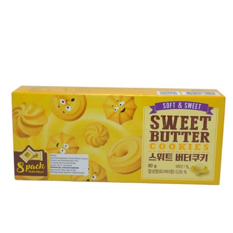 

Biscuit Sweet Butter Cookies Biskuit Mentega Harum dan Legit