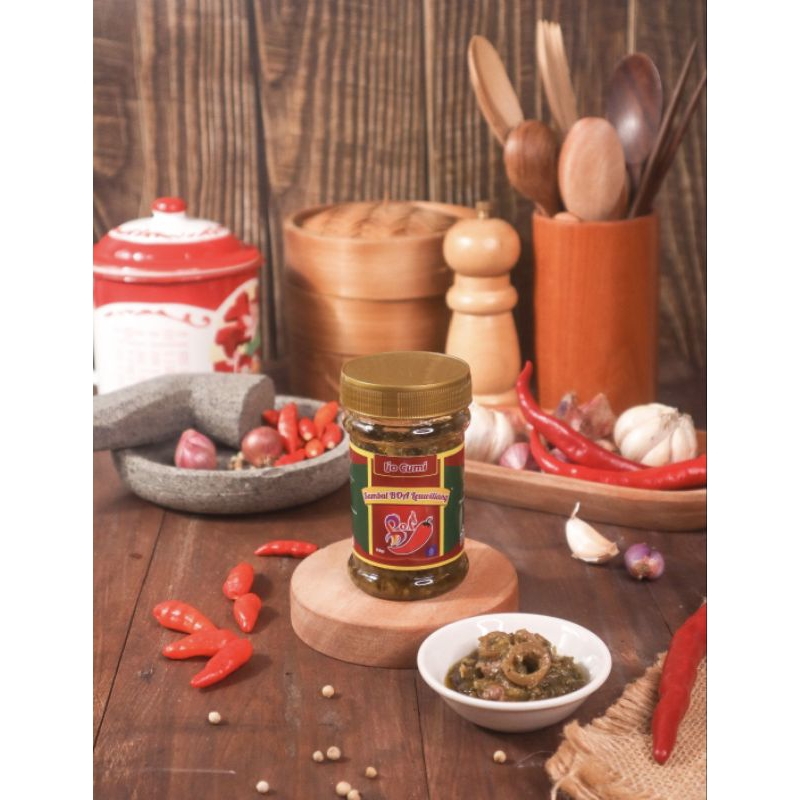 

Sambal BOA - Sambal Ijo Cumi Enak 150gram