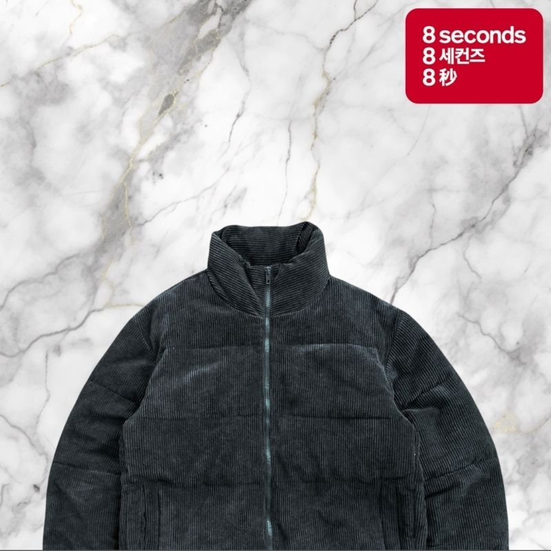 Corduroy Puffer Jacket By 8 Second