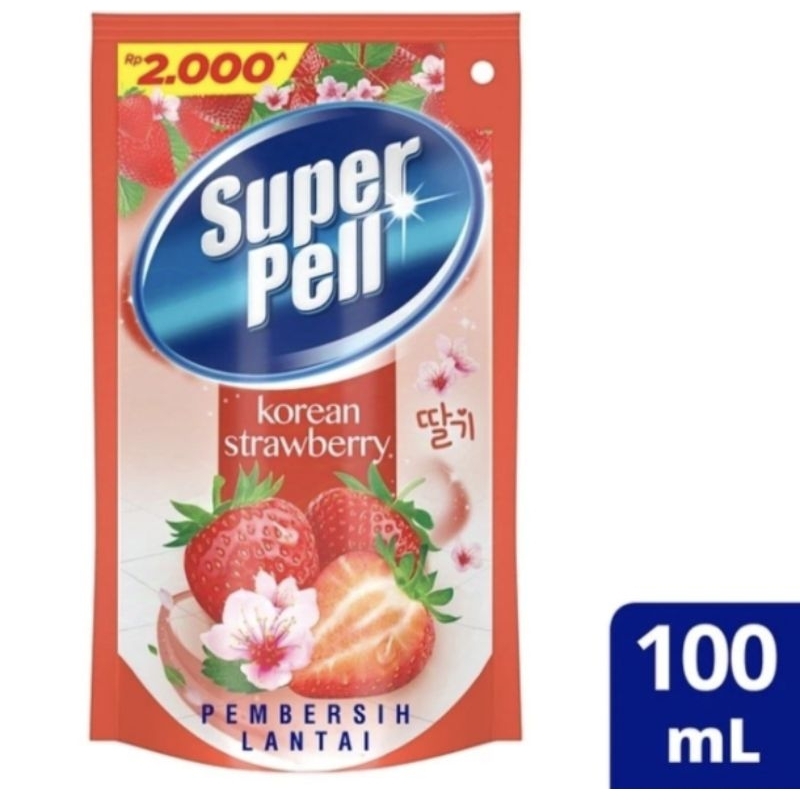 Super Pell Korea Pembersih Lantai 100ml Refill Sachet