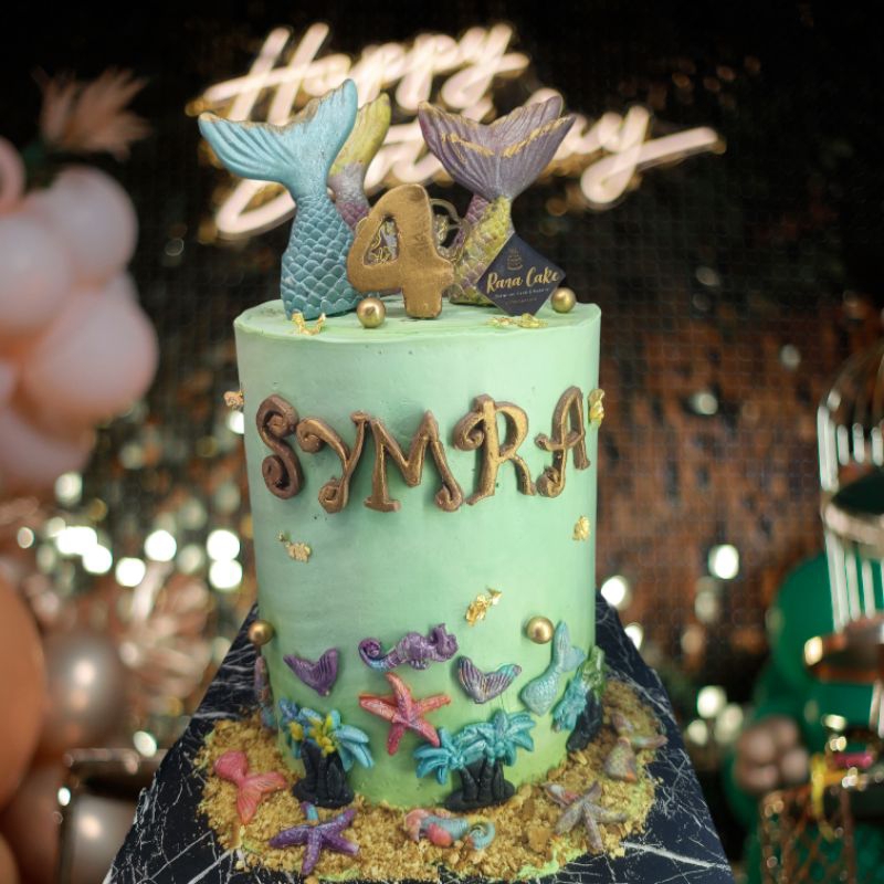 

mermaid cake