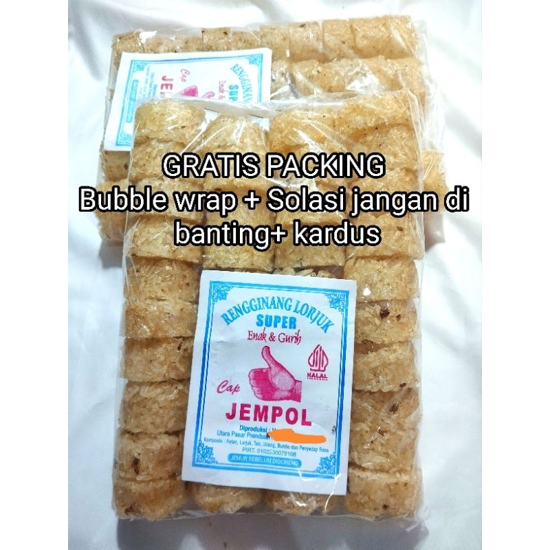 

Rengginang ( mentah ) Lorjuk Khas Madura Isi 40 Pcs Ketan asli