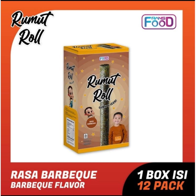 

Rumut Roll Rasa Barbeque 4gr - 1 box isi 12 pcs