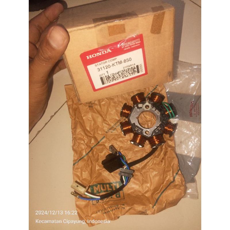 ori spul honda karisma kirana SUPRA X 125 old lama lawas carbu karburator karbu kharisma spol spoll 