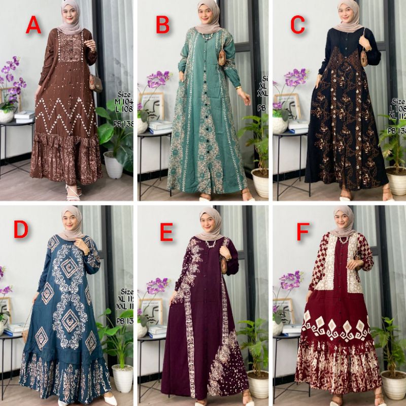 GAMIS TWIL ORI ADEM/ MOTIF CANTIK/ HARGA BERSAHABAT