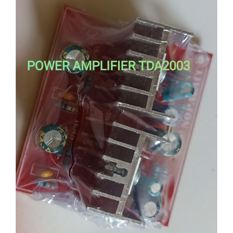 POWER AMPLIFIER TDA2003 STEREO 2X10WATT