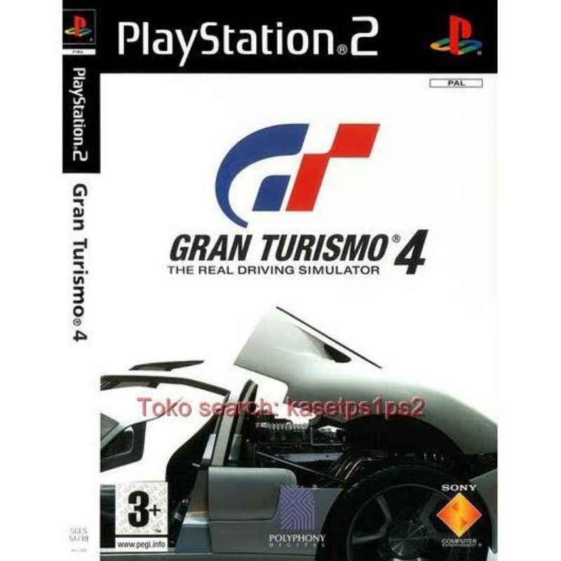 KASET CD DVD Game PS2 : Grand Turismo 4