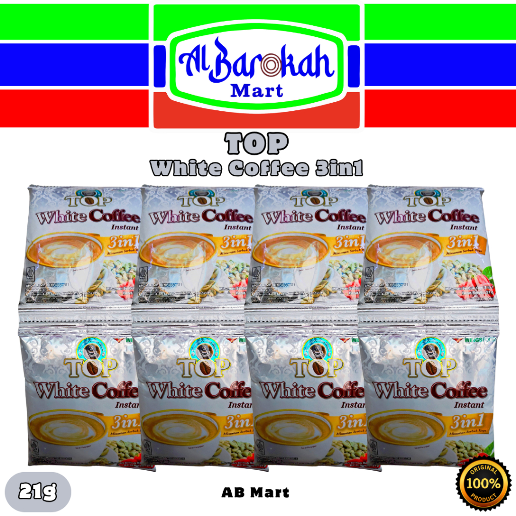 

Top White Coffee 3in1 21g