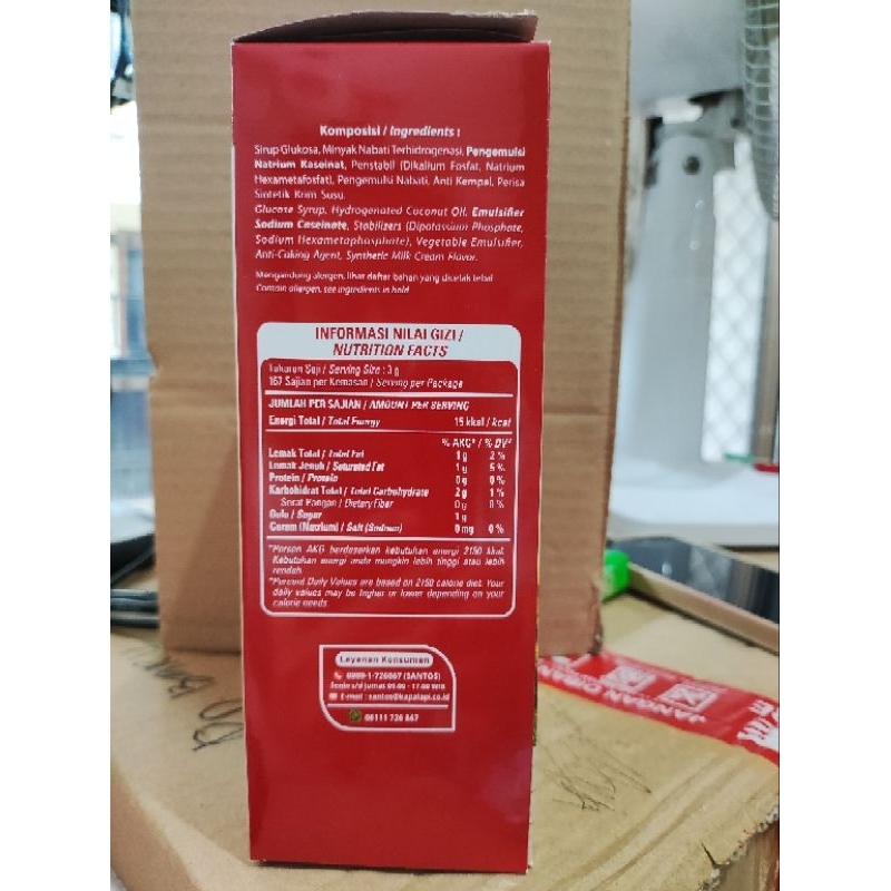 

Krim Kafe 500gr (Multipurpose Non Dairy Creamer)