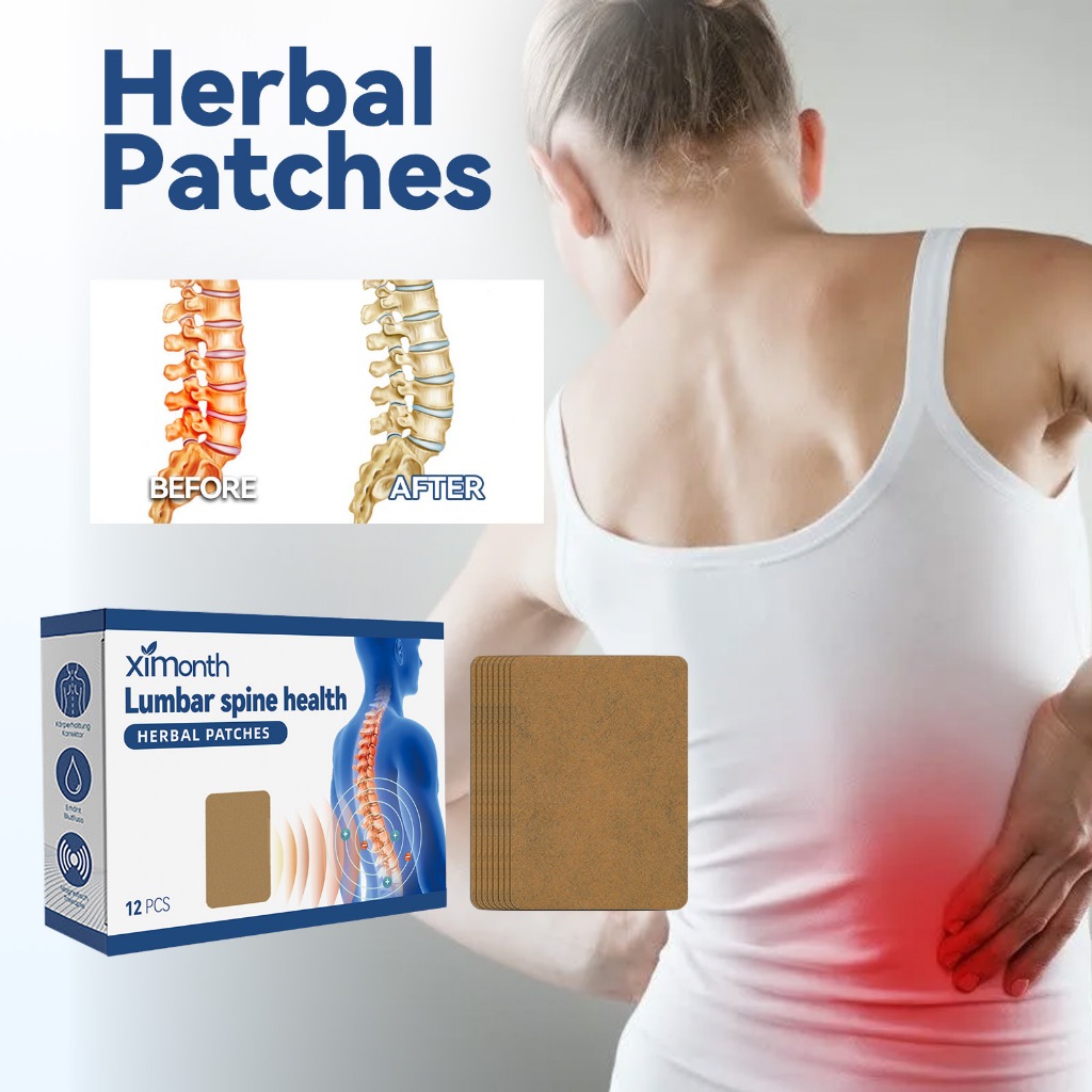 Ximonth Patch Bantuan Sendi 12pcs  Pereda Pegal Linu Penghilang Nyeri Sendi Knee Plaster Sendi Lutut