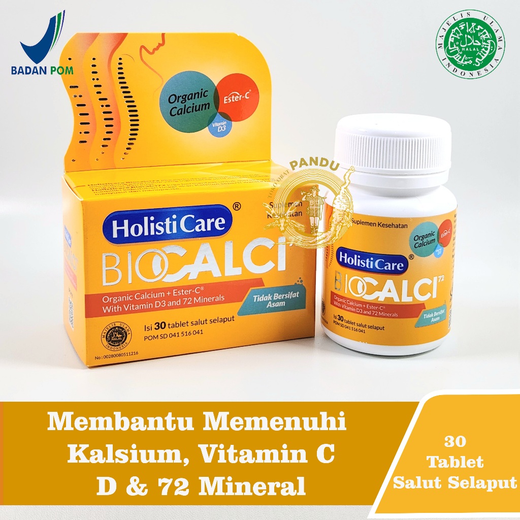 BIO CALCI 72 / BIOCALCI 72 / ORGANIC CALCIUM + ESTER-C WITH VITAMIN D3