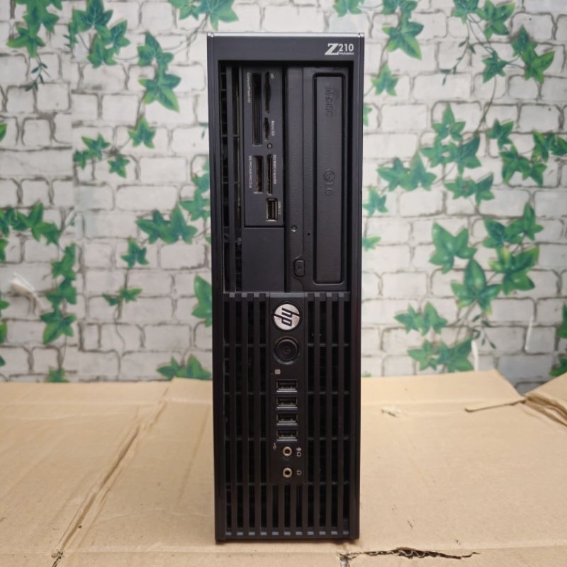PC SERVER HP Z210 CORE I7 2600 RAM 16GB SSD 512GB DVD CARD READER MANTUL