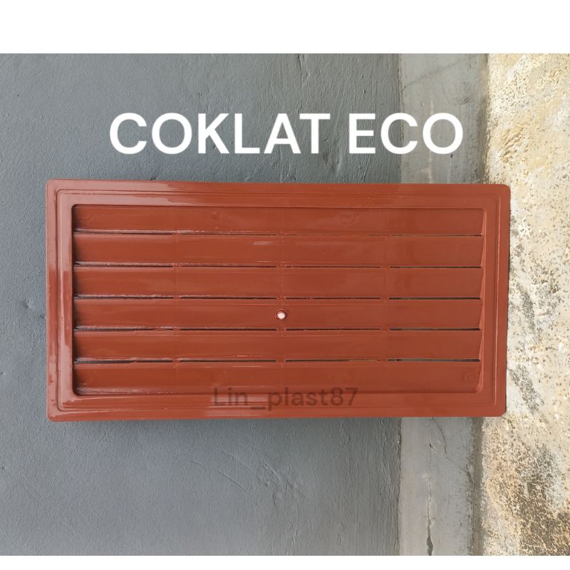 JALUSI/VENTILASI PINTU KAMAR MANDI PVCVENTILASI UDARA PINTU KAMAR MANDITOILETKISI-KISI UDARA ECO