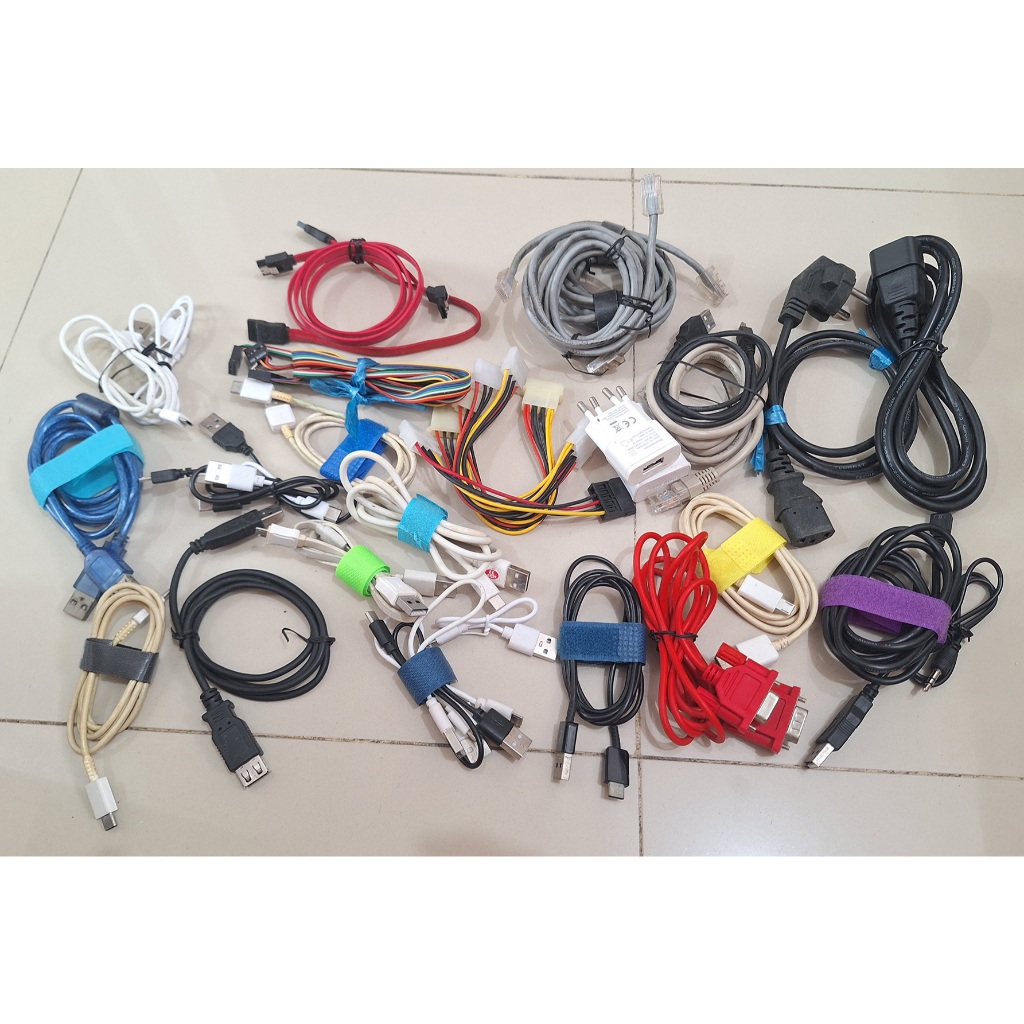 KABEL USB TO TYPE C, KABEL TYPE C TO TYPE C, KABEL MICRO B, KABEL SATA, KABEL LAN